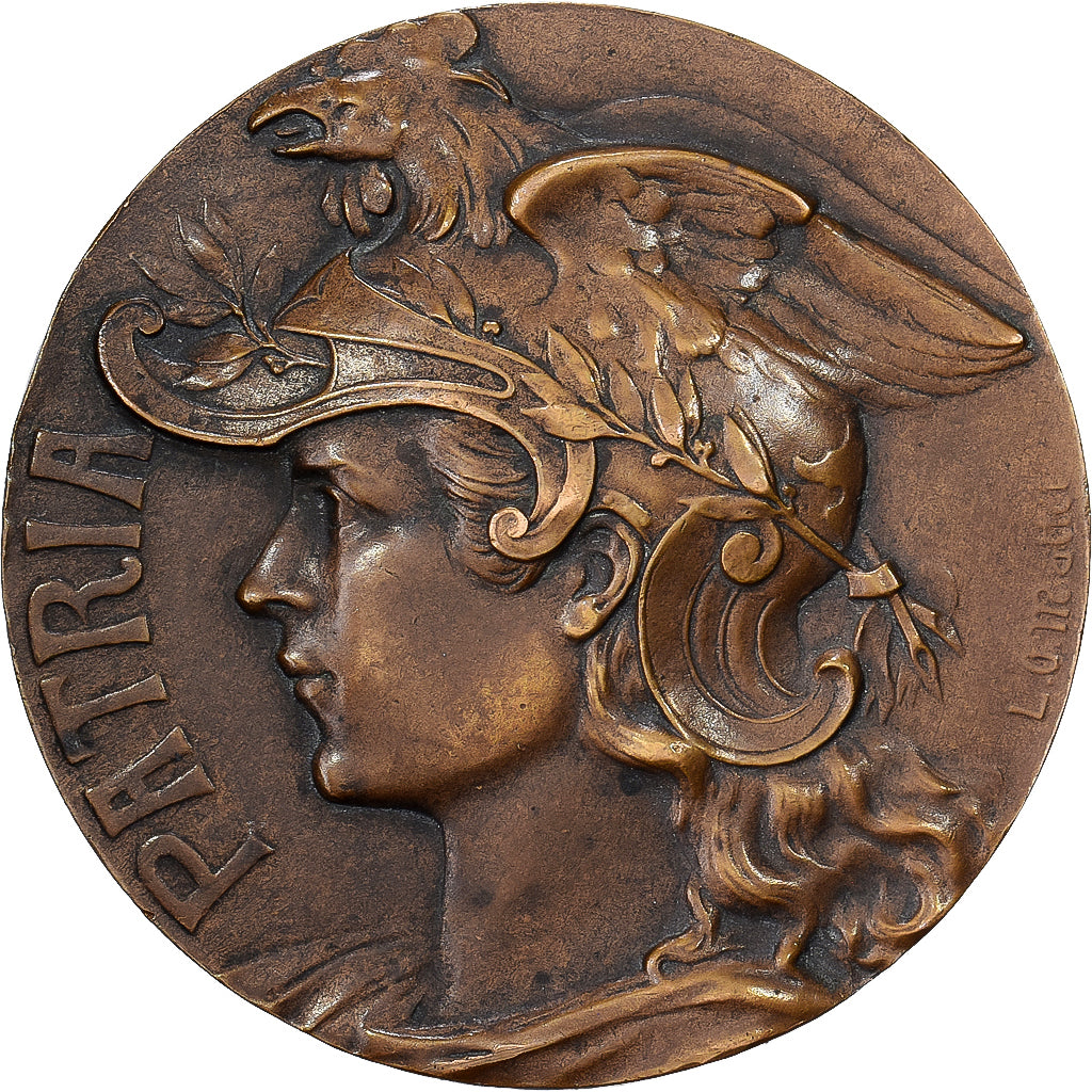 Frankreich, Medaille, Patria, Bronze, Mattei, SS