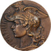 Frankreich, Medaille, Patria, Bronze, Mattei, SS
