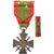 France, Croix de Guerre, Médaille, 1939-1940, Très bon état, Bronze, 37