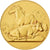 France, Medal, Offert par M. Oriot, Sénateur, Gilt Bronze, Alphée Dubois