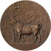 França, medalha, Taureau, Bronze, Alphée Dubois, EF(40-45)