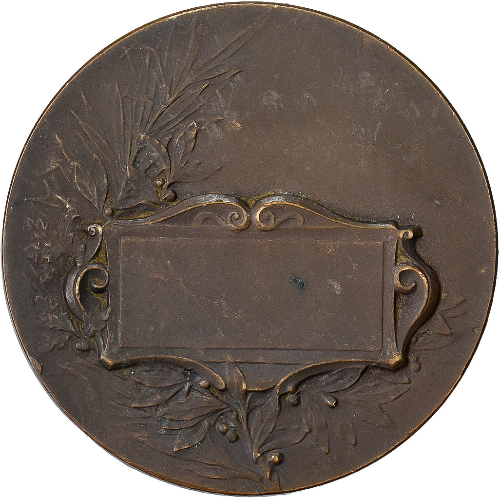 França, medalha, Taureau, Bronze, Alphée Dubois, EF(40-45)