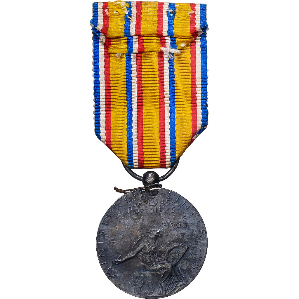 França, Sapeurs Pompiers, Ministère de l'Intérieur, medalha, Qualidade Muito