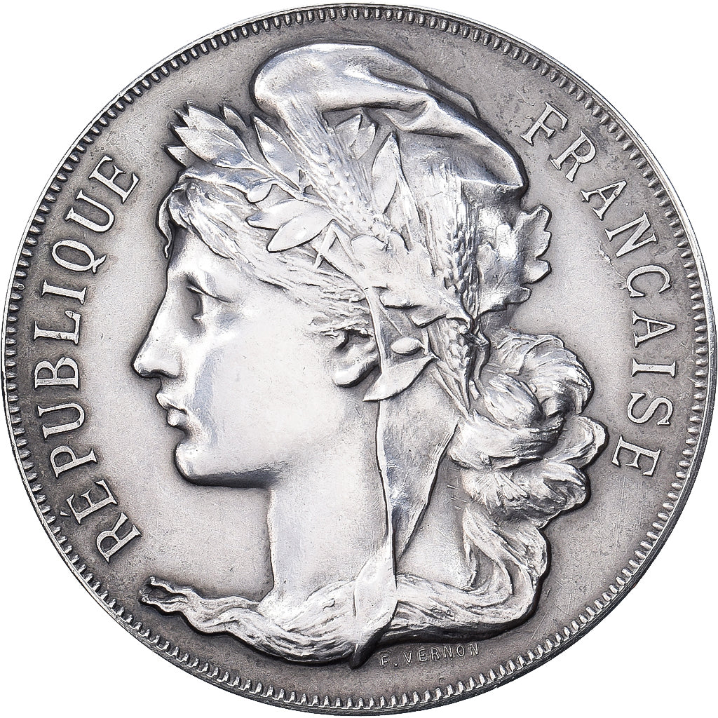 France, Medal, Cour d'Appel de Paris, Silver, AU(55-58)