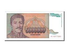 Banknote, Yugoslavia, 5,000,000 Dinara, 1993, UNC(65-70)