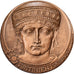 Frankrijk, Medaille, Notariat Français, Justinien Ier, 1973, Bronzen, Andrei
