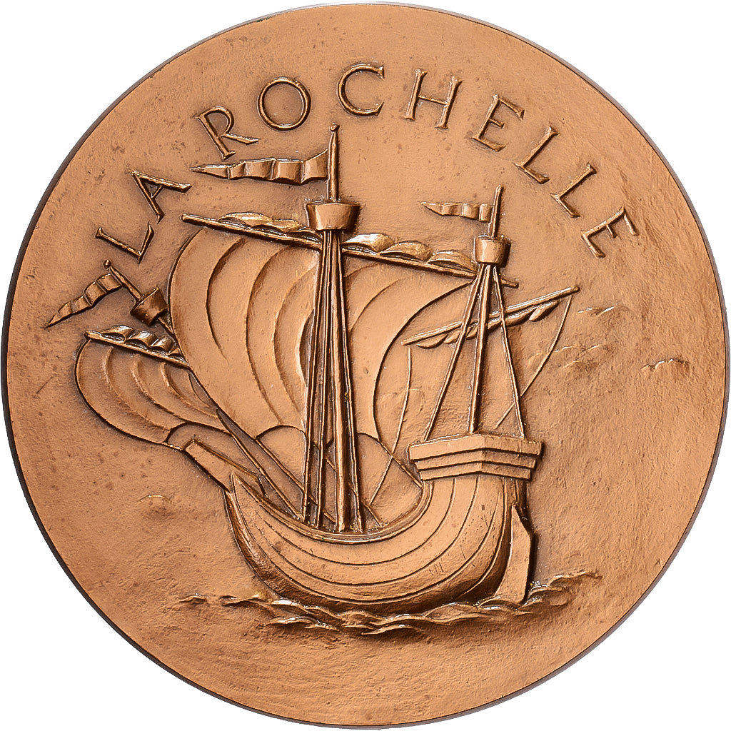 Francja, medal, Ville de La Rochelle, Brązowy, AU(55-58)