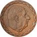 França, medalha, De Gaulle, Patriam Servando Victoriam Tvlit, 1970, Bronze
