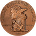 Francja, medal, Banque, Crédit Foncier de France, 1952, Brązowy, Baron, MS(63)