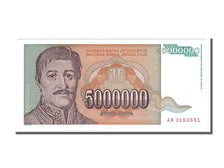 Banconote, Iugoslavia, 5,000,000 Dinara, 1993, FDS