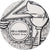 France, Medal, A.N.R.O.C, Silvered bronze, Simon, Gaz de Bordeaux, MS(63)