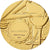 France, Medal, A.N.R.O.C, 2006, Gilt Bronze, Simon, Gaz de Bordeaux, MS(63)