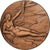 France, Médaille, R.M.G, 1965, Bronze, SPL, Simon, Gaz de Bordeaux