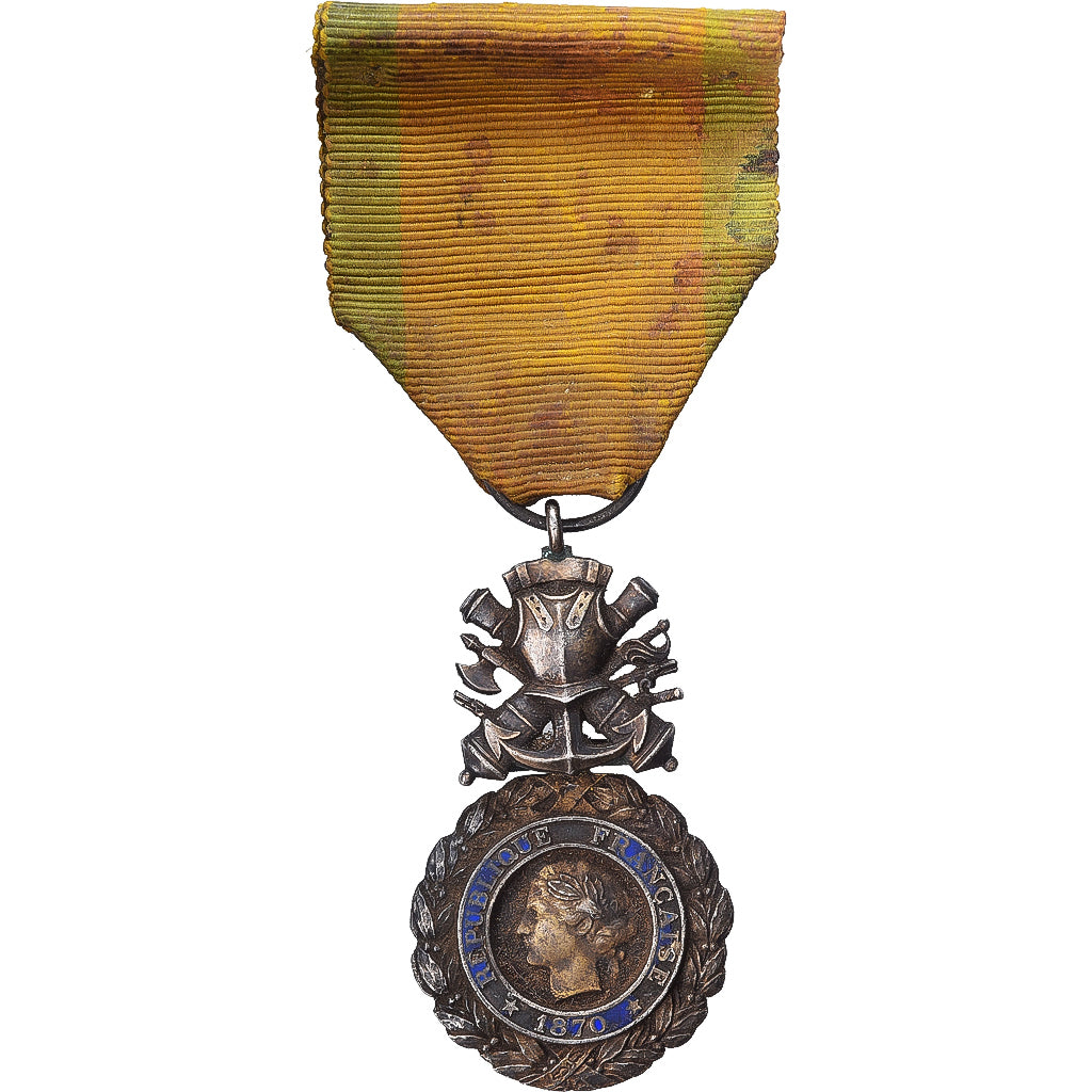 France, Troisième République, Valeur et Discipline, Médaille, 1870, Good