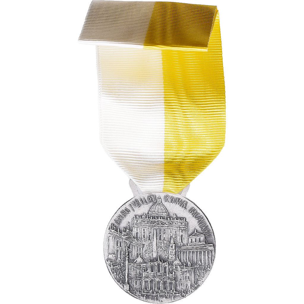 Vatikanstadt, Paul VI, Medaille, Jubilee., Excellent Quality, Silvered bronze