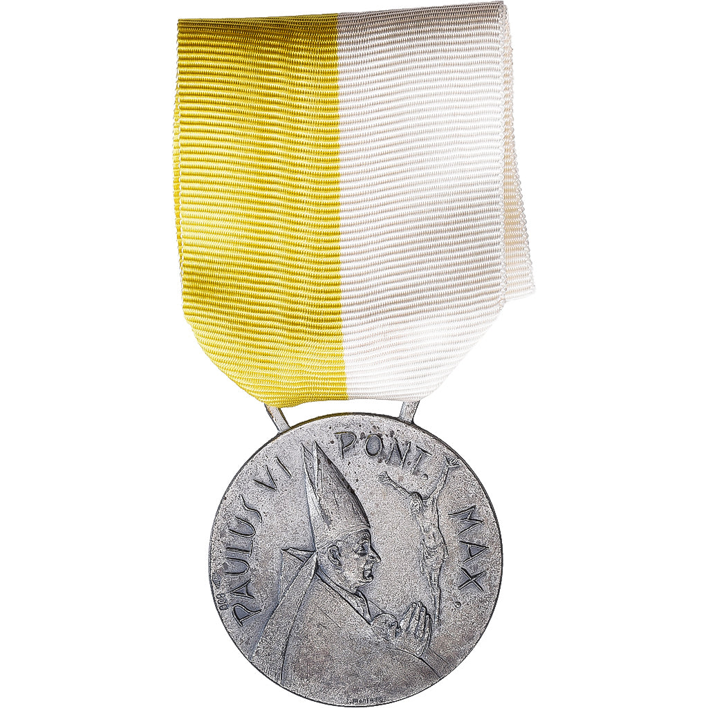 CITTÀ DEL VATICANO, Paul VI, medaglia, Jubilee., Eccellente qualità, Manfrini
