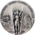 Italia, medaglia, Alain de Solminihac, 1981, Bronzo argentato, SPL