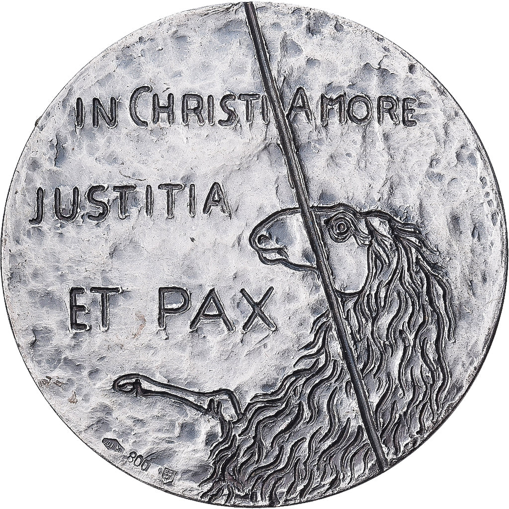 CITTÀ DEL VATICANO, medaglia, Paul VI, 1976, Argento, Fabbri, SPL