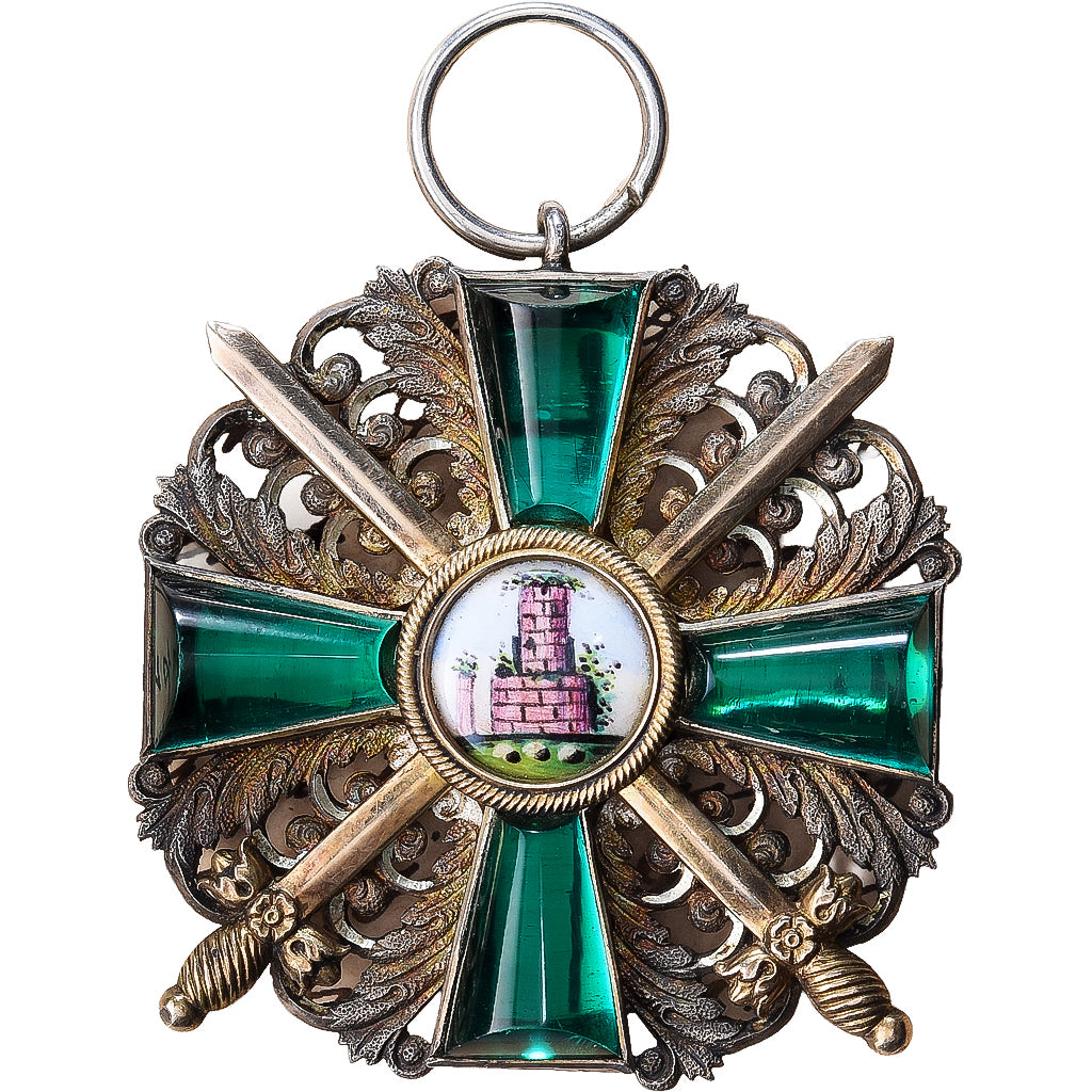 Alemanha, Bade, Ordre du Lion de Zahringen, medalha, 1812, Qualidade Excelente
