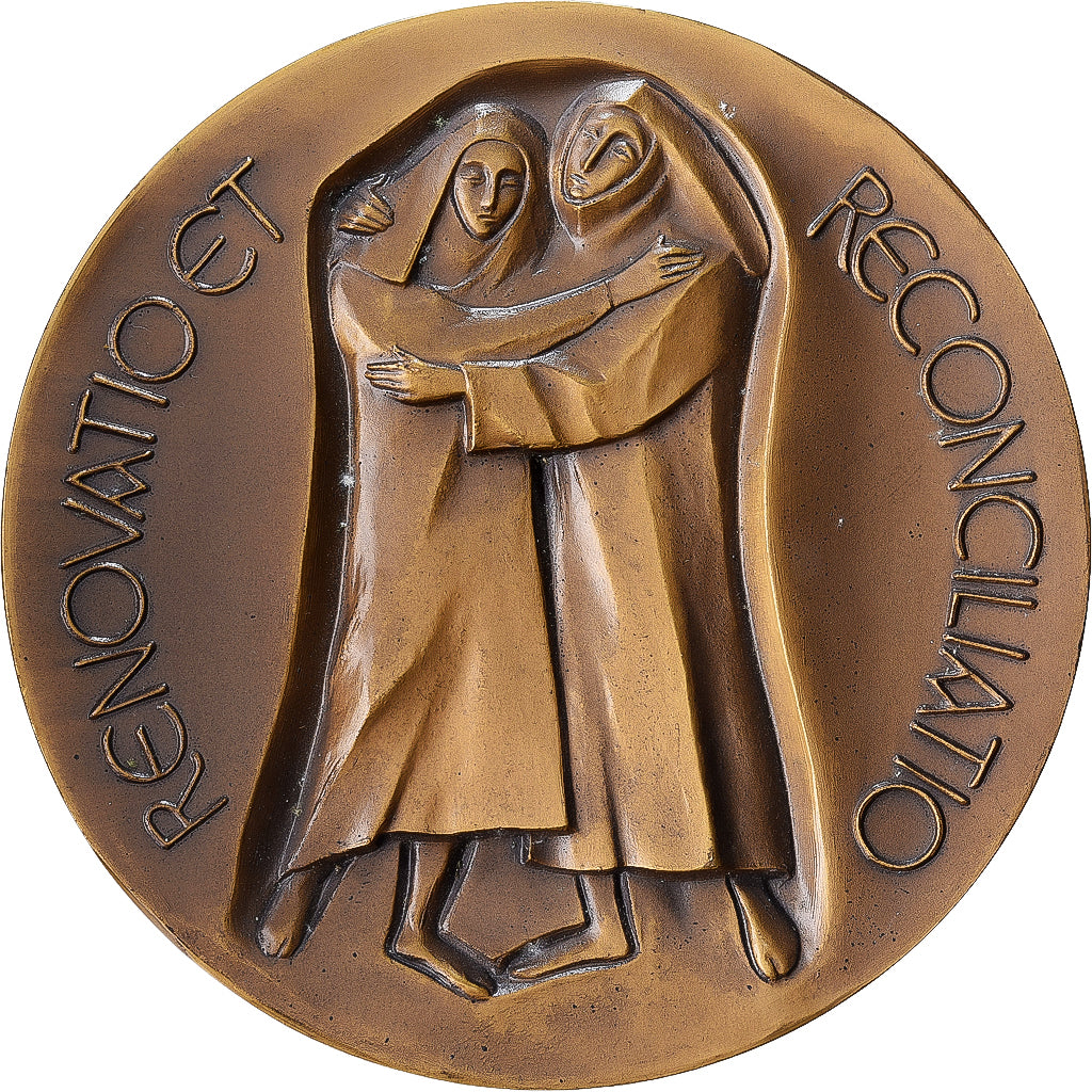 Italy, Medal, Anno Santo, Opera del Pittore Mino Buttafava, 1975, Bronze