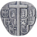 Polen, Medaille, Création des Evêchés Polonais, 1972, Silvered bronze