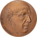 Francia, medaglia, Le Partage du pain, Jean Guitton, Philosophe, Bronzo
