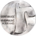 França, medalha, 200 Ans de Saint-Mandé, 1990, Bronze Prateado, Holme, MS(63)