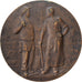 France, Medal, Compagnie des Mines de Béthune, 1926, Bronze, Mayeur, EF(40-45)