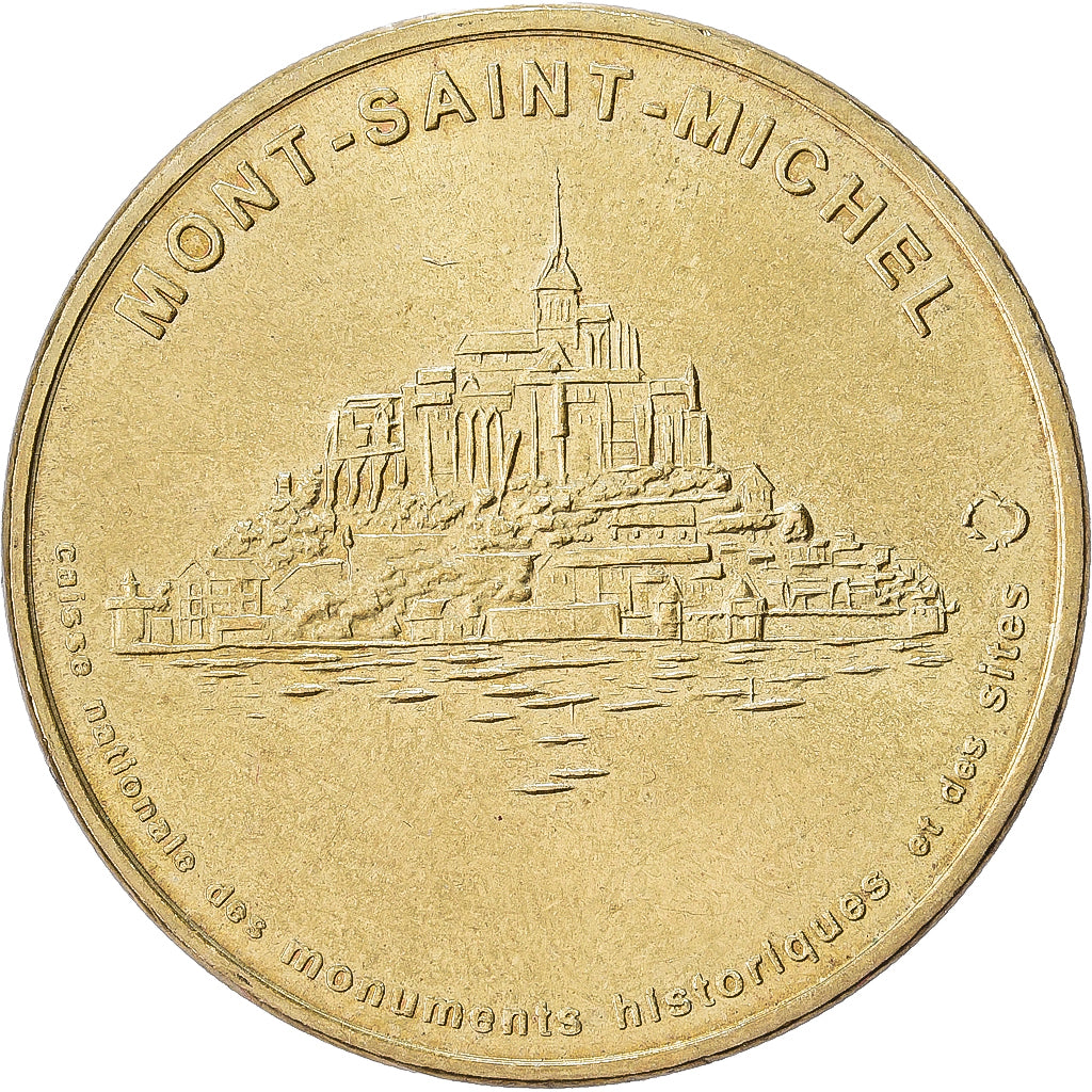Frankreich, Wertmarke, Mont Saint-Michel, 1998, Copper-nickel, Monnaie de Paris