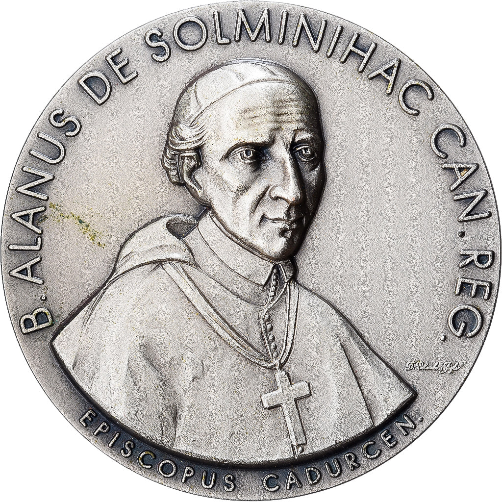 Italy, Medal, Alain de Solminihac, 1981, Silvered bronze, MS(63)