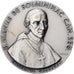 Italy, Medal, Alain de Solminihac, 1981, Silvered bronze, MS(63)