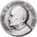 Francia, medaglia, Jean-Paul II à Lourdes, 1983, Bronzo argentato, SPL