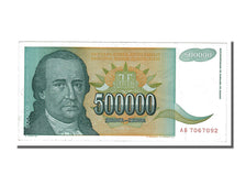 Banknote, Yugoslavia, 500,000 Dinara, 1993, AU(55-58)