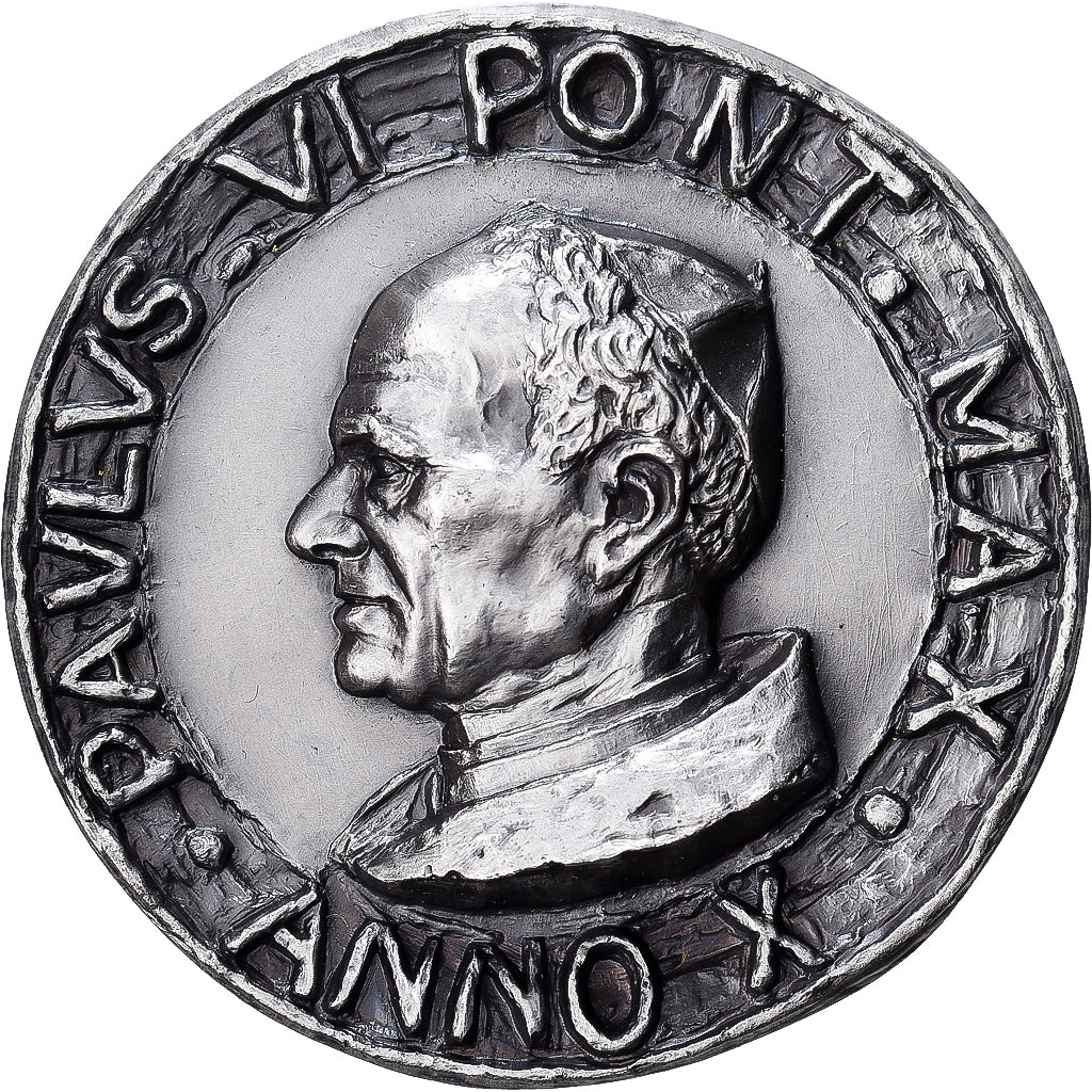 Vatican, Médaille, Paul VI, Anno X, Argent, SPL, Berti