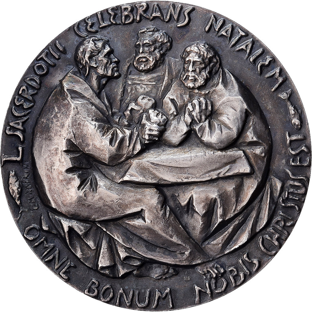 PAŃSTWO WATYKAŃSKIE, medal, Paul VI, Anno VIII, Srebro, Manfrini, MS(63)