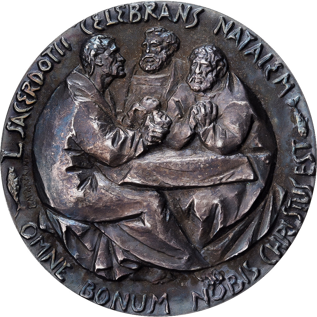 PAŃSTWO WATYKAŃSKIE, medal, Paul VI, Anno VIII, Srebro, Manfrini, MS(63)