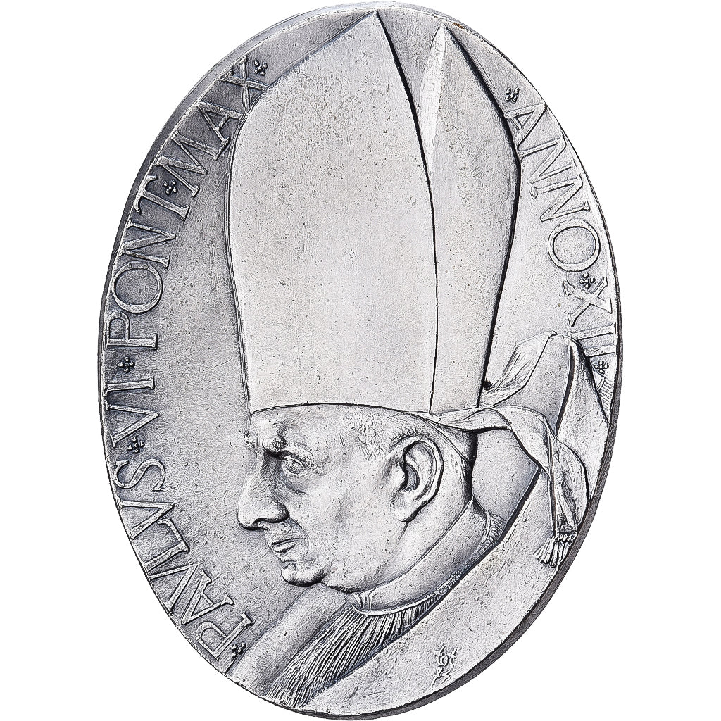 Vatican, Medal, Paul VI, Anno XII, Silver, MS(63)