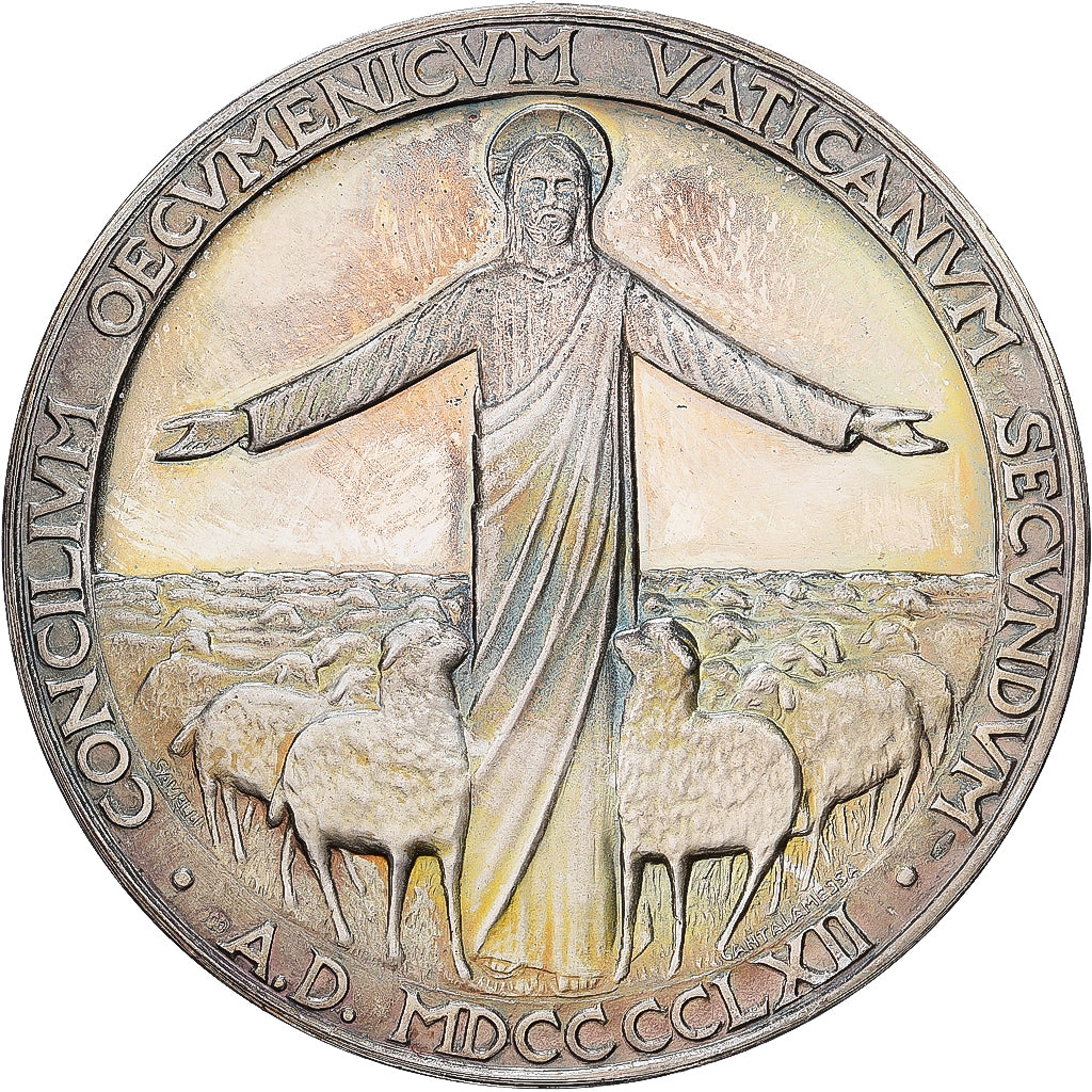 Vatican, Medal, Jean XXIII, 1972, Silver, Cantalamessa, MS(63)