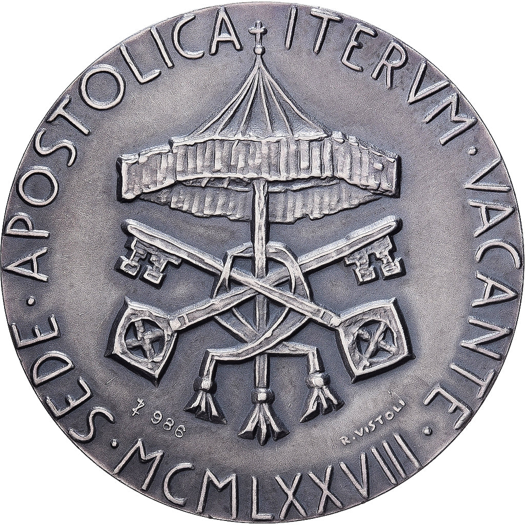 CITTÀ DEL VATICANO, medaglia, Jean-paul Ier, 1978, Argento, Vistoli, SPL
