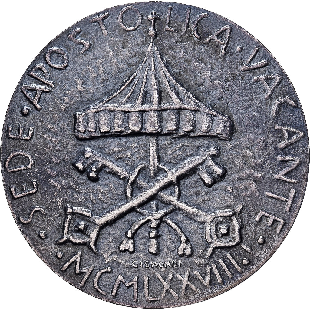 CIDADE DO VATICANO, medalha, Jean-paul Ier, 1978, Prata, Gismondi, MS(63)