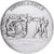 CITTÀ DEL VATICANO, medaglia, Michelangelo, Musei Vaticani II, 1993, Argento