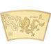 China, Medaille, Année du Dragon, Copper Gilt, FDC