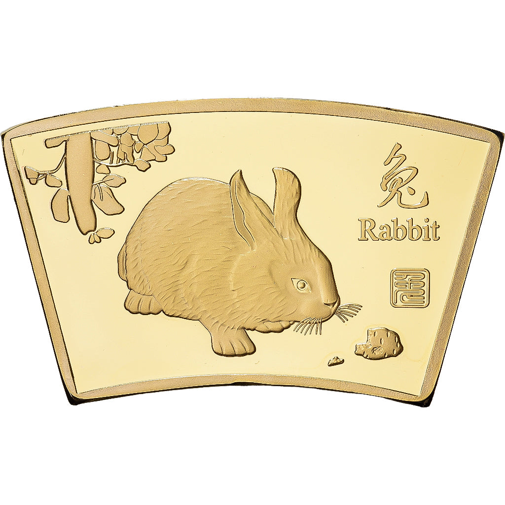 China, medal, Année du lapin, Stop miedzi, MS(65-70)