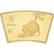 China, Medaille, Année du Rat, Copper Gilt, STGL