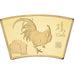 China, Medal, Année du Coq, Copper Gilt, MS(65-70)