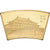 China, Medaille, Année du Coq, Copper Gilt, STGL