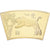 China, Medaille, Année du Tigre, Copper Gilt, STGL