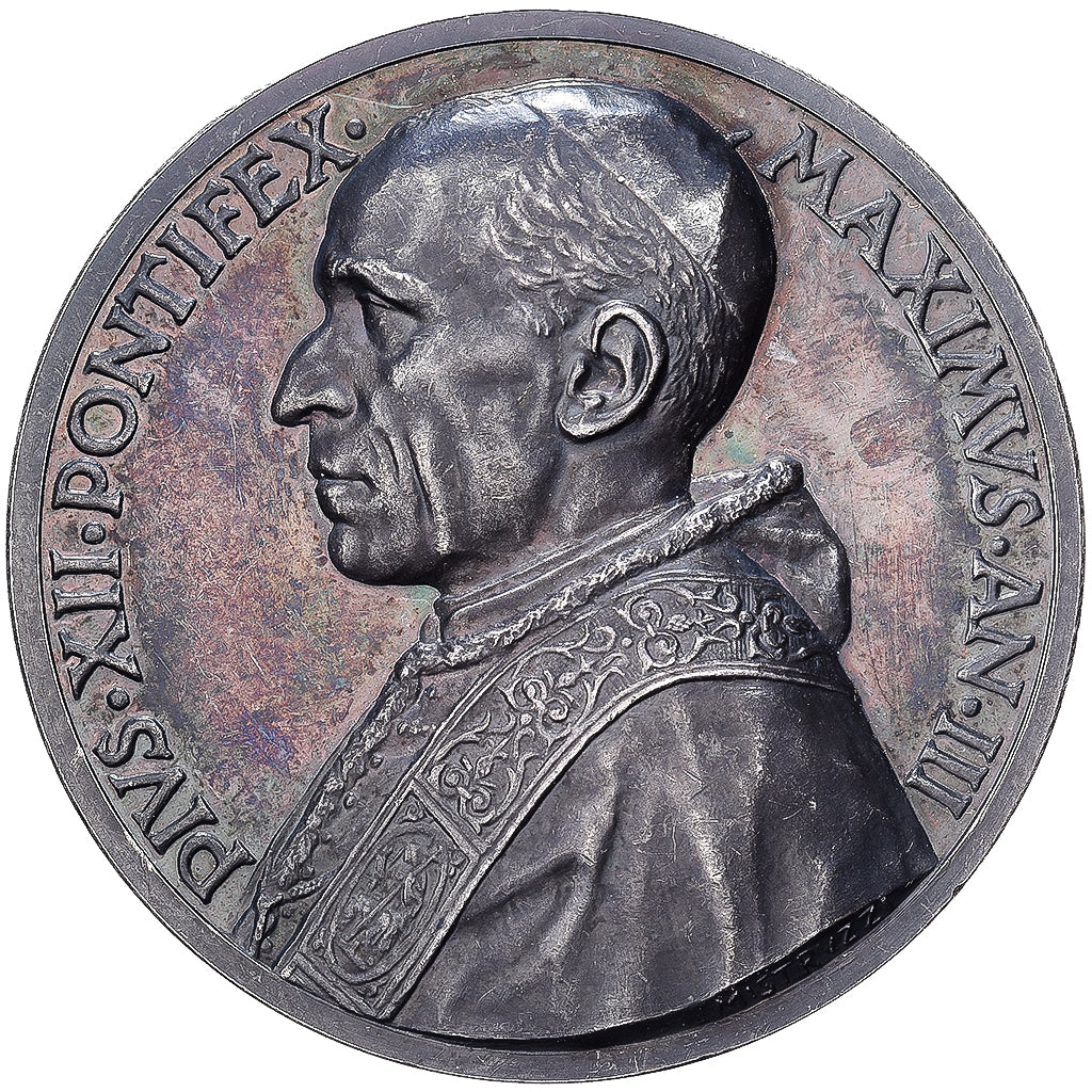 Vatican, Médaille, Pie XII, Argent, SUP, Mistruzzi