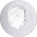 Australia, 2 Dollars, Year of the Rabbit, 2011, 2 Oz, Silver, MS(65-70)