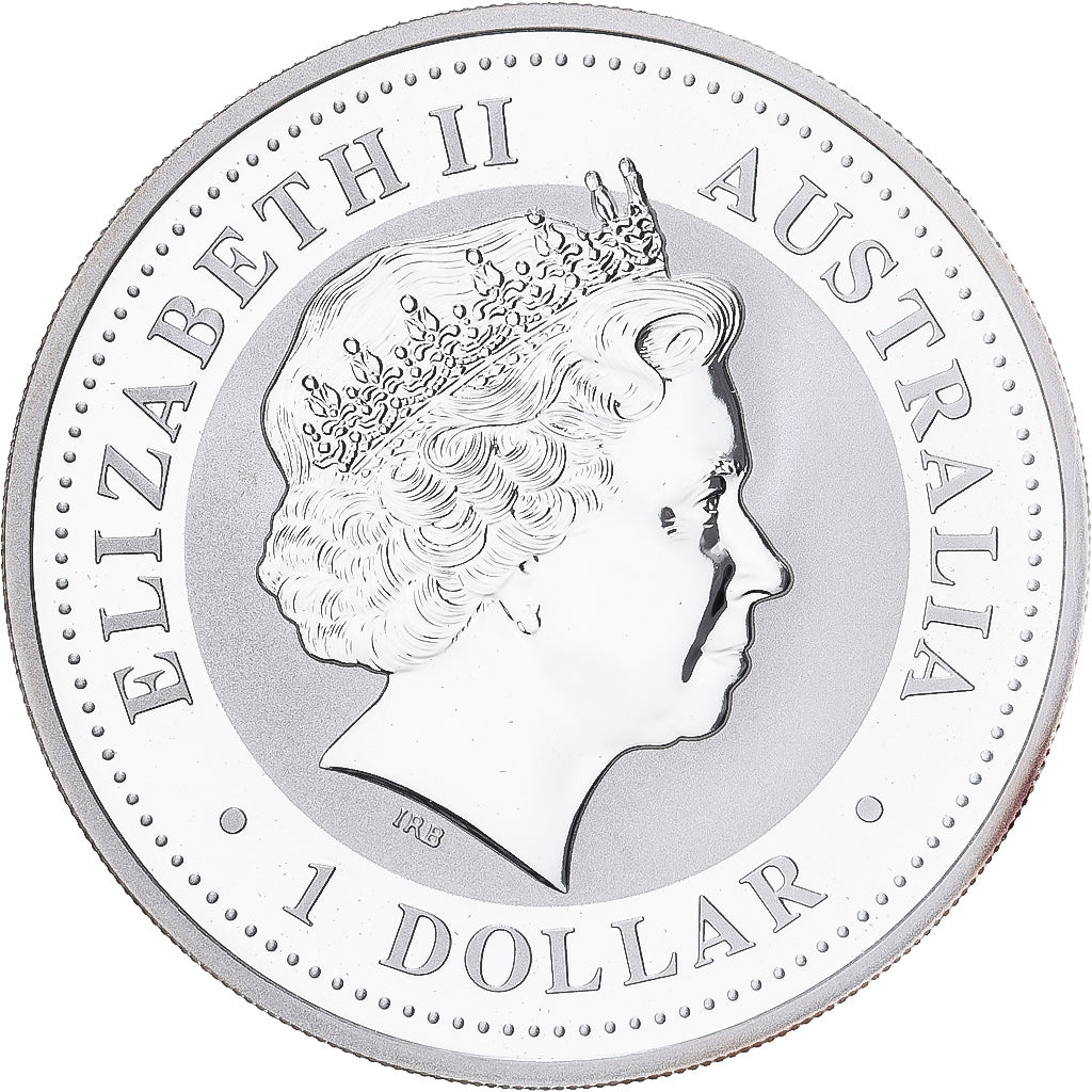 Australia, Dollar, Year of the Rooster, 2005, 1 Oz, Plata, FDC
